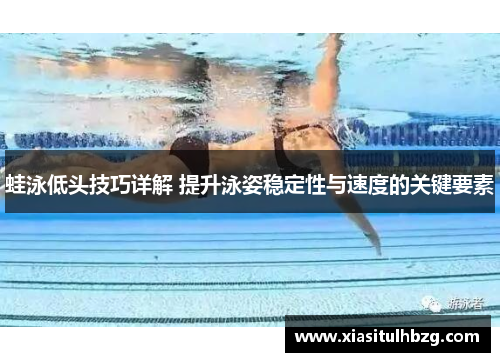 蛙泳低头技巧详解 提升泳姿稳定性与速度的关键要素