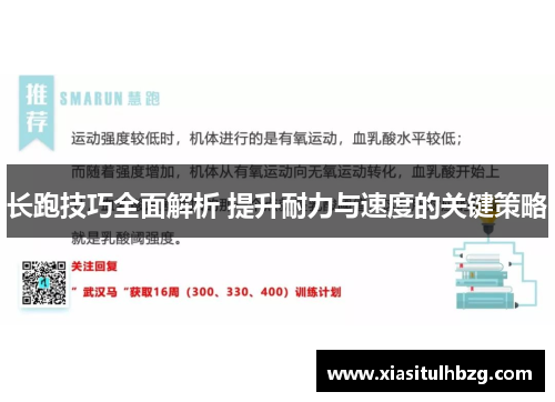 长跑技巧全面解析 提升耐力与速度的关键策略